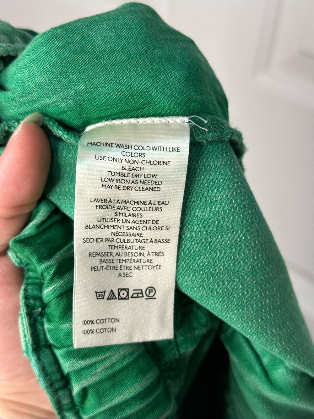 We The Free Amazon Kelly Green Tahiti Pull-On Cargo Pants Sz M Streetwear Boho - Picture 11 of 12